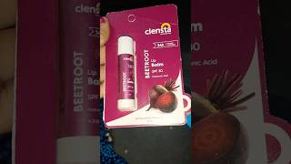 clensta beetroot lip balm spf 30 review। ytshorts dailyvlog shopping amazon shots [upl. by Ellened]