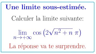 Une limite pas comme les autres [upl. by O'Donoghue]