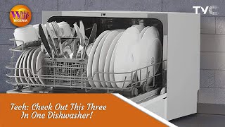 TECH 3In1 Dishwasher Countertop Dishwashers for People Who Hate Doing Dishes [upl. by Delle]