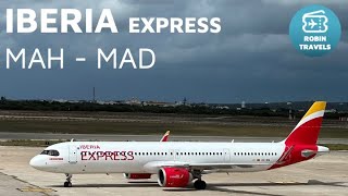 DESDE MENORCA EN 321 NEO  IBERIA EXPRESS REPORT [upl. by Ateuqahs]