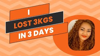 I Lost 3Kgs in 3 Days Using The Versatile Vickys Egg Diet [upl. by Nollad]