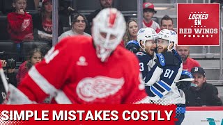 Simple mistakes cost Detroit in pummeling loss to Winnipeg Jets [upl. by Ennyroc33]