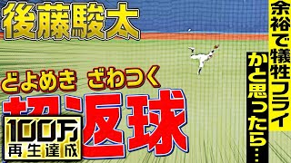 【竜アセる…】後藤駿太『”エグ過ぎる超返球”に場内どよめく…』 [upl. by Evalyn]