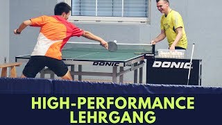 3 Tischtennis High Performance Lehrgang [upl. by Vasiliu670]