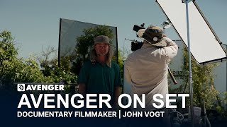 Avenger On Set  John Vogt Documentary Filmmaker [upl. by Jojo]