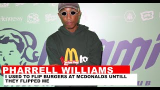 Pharrell Williams  Shots fired at MC Donalds but then i came back happy [upl. by Endres]