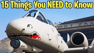 15 Things You NEED to Know About the B11 Strikeforce Plane in GTA Online [upl. by Kalman]