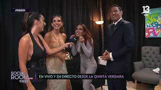 ¡No sabía que eran dos Anitta se enteró sobre su Gaiota de Oro en el Backstage de Viña 2024 [upl. by Doreen311]