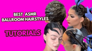 ASMR Ballroom Hairstyle  Relaxing Video Hair Play  No Talking [upl. by Fredie]