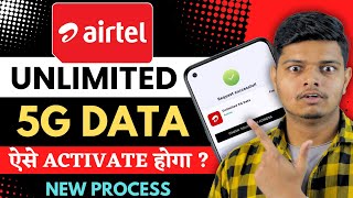 Airtel 5G Activation  Airtel 5G Unlimited Data Kaise Use Kare  How to Activate 5G on Airtel [upl. by Purvis420]