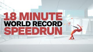 Superhot 18 Minute World Record Speedrun [upl. by Ycram]