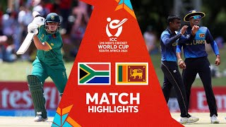 West Indies v Australia  Match Highlights  U19 CWC 2024 [upl. by Milan]