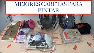 ESTAS SON LAS MEJORES CARETAS O RESPIRADORES PARA PINTAR [upl. by Letnwahs]