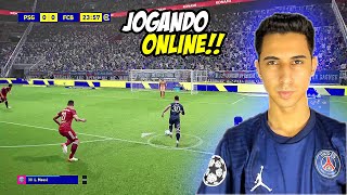 EFOOTBALL 2022 ONLINE SÓ VITÓRIAS [upl. by Nnylarak]