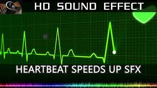 Heartbeat Speeds Up SFX  HD Sound Effects [upl. by Gambrill437]