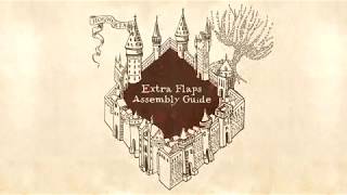 Marauders Map Ultimate Edition Extra Flaps Assembly Guide [upl. by Norud]