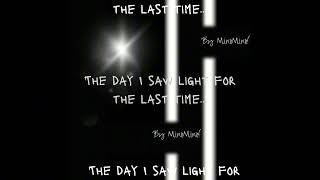 The day I saw light for the last time  MinoMino [upl. by Aldwin]