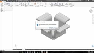 210 Autodesk Inventor Sheet Metal Corner Round amp Corner Chamfer [upl. by Ahseryt]