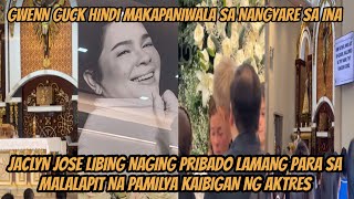 JACLYN JOSE LIBING NAIHATID NA SA HULING HANTUNGAN [upl. by Yrrej]