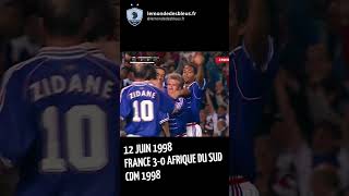 12 juin 1998 France Afrique du Sud CDM 1998 [upl. by Ymerej]