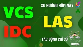 Nhận định xu hướng hôm nay cổ phiếu VCS LAS IDC hỗ trợ kháng cự điểm mua bán t ngắn trung dài hạn [upl. by Ayikahs895]