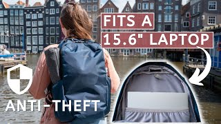 WATCH BEFORE BUYING  Pacsafe Vibe 25 Liter AntiTheft Backpack Review [upl. by Anihsak]