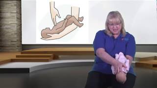 How to perform first aid and CPR on a choking infant  baby [upl. by Joni]