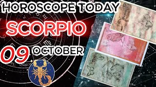 🦂 SCORPIO Daily Horoscope Oct 9 2024  🔮LUCKY CHARMS Revealed  💥DEADLY Power Shift [upl. by Burkhart656]