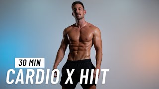 30 MIN CARDIO HIIT WORKOUT  ALL STANDING  No Equipment No Repeats At Home [upl. by Ha]