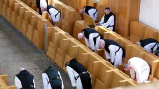 Monks chanting sext at the Abbey of Gethsemani Kentucky USA [upl. by Jegger]