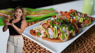 TRADITIONAL MOLLETES the most simple and delicious MEXICAN BREAKFAST [upl. by Nahsad187]