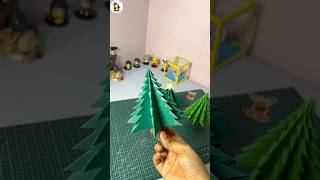 ക്രിസ്മസ് Tree 😻 Original പോലെയില്ലേEmzzArtStudio diy artandcraft craftart shorts paperart [upl. by Eisej311]