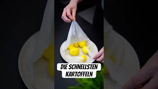 Kartoffeln in Rekordzeit – Der MikrowellenTrick 🥔⚡ [upl. by Aicemed689]