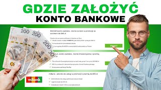 GDZIE ZAŁOŻYĆ KONTO BANKOWE I OSZCZĘDNOŚCIOWE  2024 ROK 💵 [upl. by Farnham]