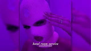 Hotel Room Service Fyex Techno Remix [upl. by Aelanna]