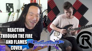 DragonForce Herman Li Reaction to Cole Rolland Through the Fire and Flames Cover [upl. by Lucina]