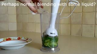 Will It Blend The immersion blender version [upl. by Aleakam]