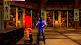 Mortal Kombat Mythologies SubZero  Fatality on Scorpion [upl. by Uoliram208]