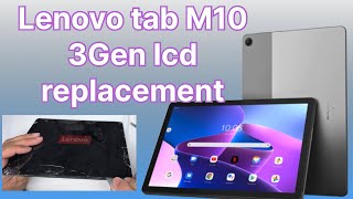 Lenovo Tablet M10 gen 3 display replacement  Cambio De Pantalla De Lenovo M10 Gen 3 [upl. by Haym]