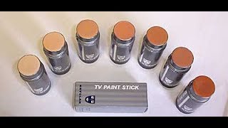 Kryolan TV paint stick Review and application part 2 [upl. by Mohun]