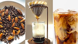 Date Coffee And Dandelion Root Recipe  How To Make A Healthy Coffee Alternative  Vegan Meal Ideas [upl. by Noby]