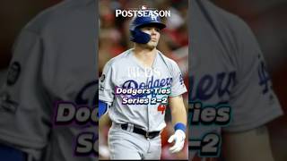 Dodgers Ties Series 22 MLB Postseason 2024 baseballhighlights mlb postseason [upl. by Chatterjee247]