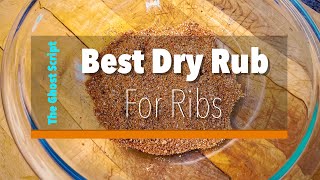 Best Dry Rub for Ribs [upl. by Learsiy808]