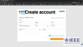Langkah Langkah Registrasi Keanggotaan IEEE [upl. by Aronas]