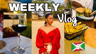 Weekly Vlog 🇧🇮 New piercings  opening new Fashion house  more [upl. by Alano]