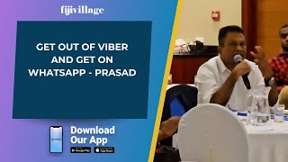 Get out of Viber and get on WhatsApp  Prasad [upl. by Esetal]