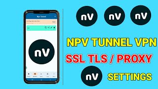 How to setup npv tunnel vpn with TLS and proxy server settings for Secure browsing [upl. by Liris]