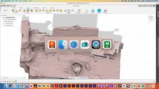 Photogrammetry Mesh Repair using Fusion 360 [upl. by Pamela662]