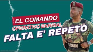 EL COMANDO ORDENA UN ARRESTO EN OPERATIVO BARRIAL [upl. by Neved800]