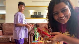 💥Explosive Firecrackers Haul for Diwali 2024 🎆  Aarnie amp Karanbeer’s Ultimate Crackers Review [upl. by Cran176]